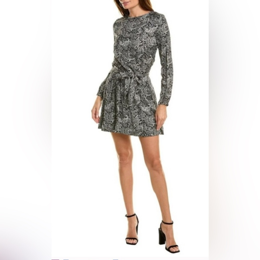 The Kooples - Paisley Long Sleeve Dress - Silk!